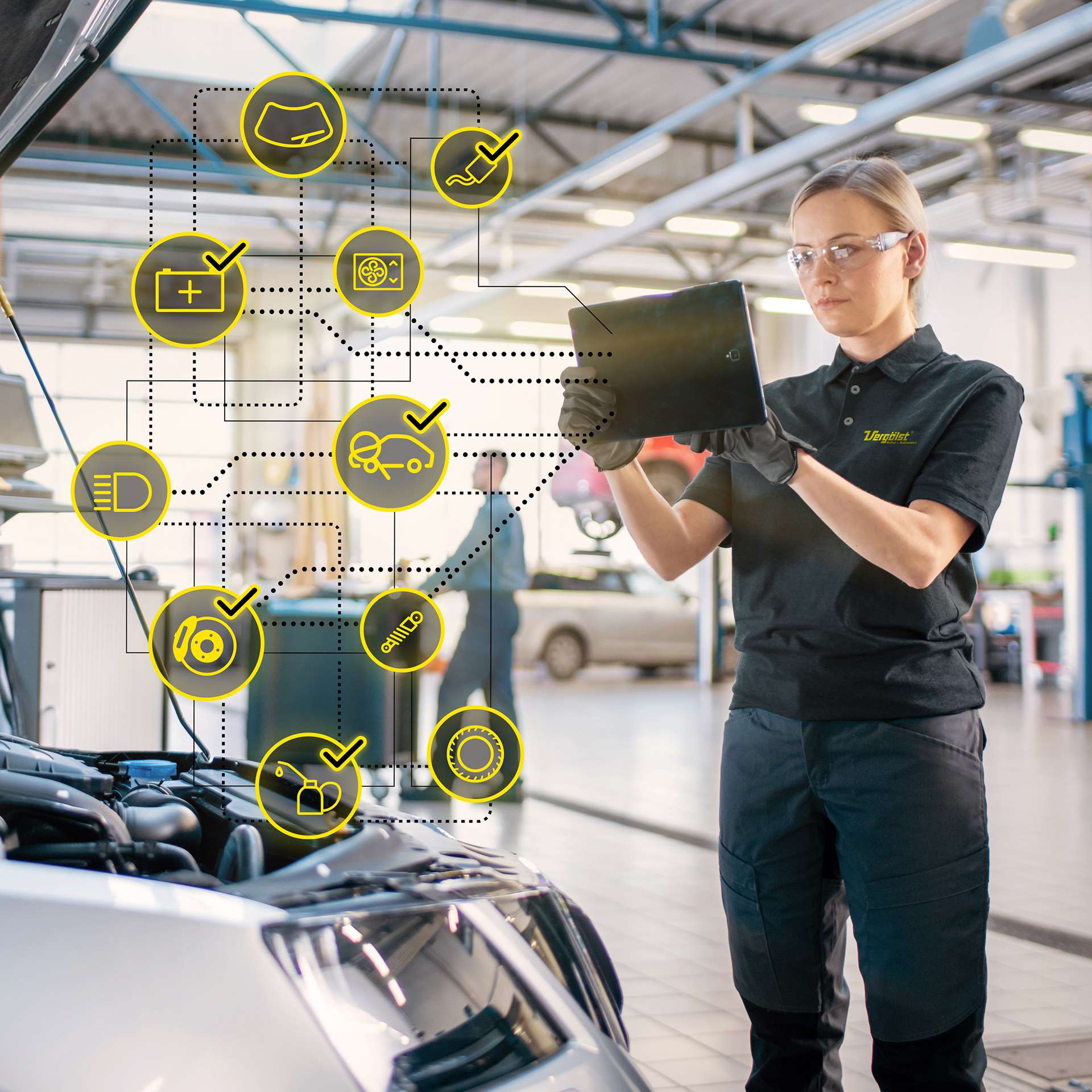 Pilotprojekt mit digitalen Serviceeinträgen
